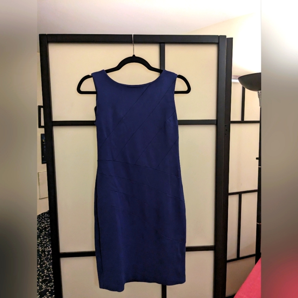 Pretty in blue dress